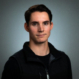 Headshot of Ben Sampson, co-founder of Wehero